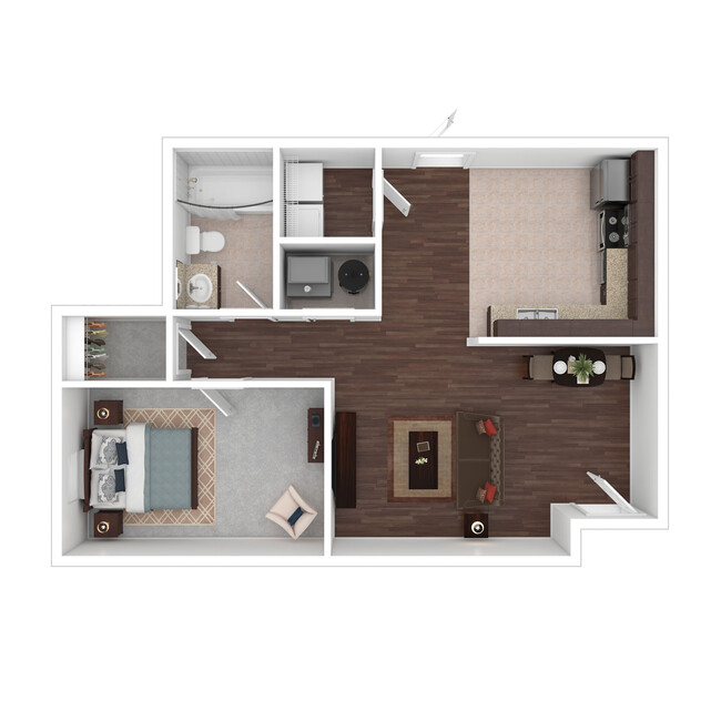 Floorplan - The Woods Apartments