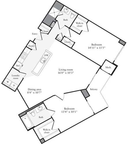 Floorplan - 2201 Wilson