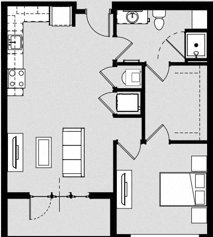 Floorplan - Harbor Side at Conwood Flats