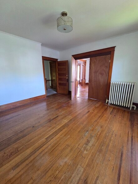 Stairway leads into the Living Room - 2 Maple Ave