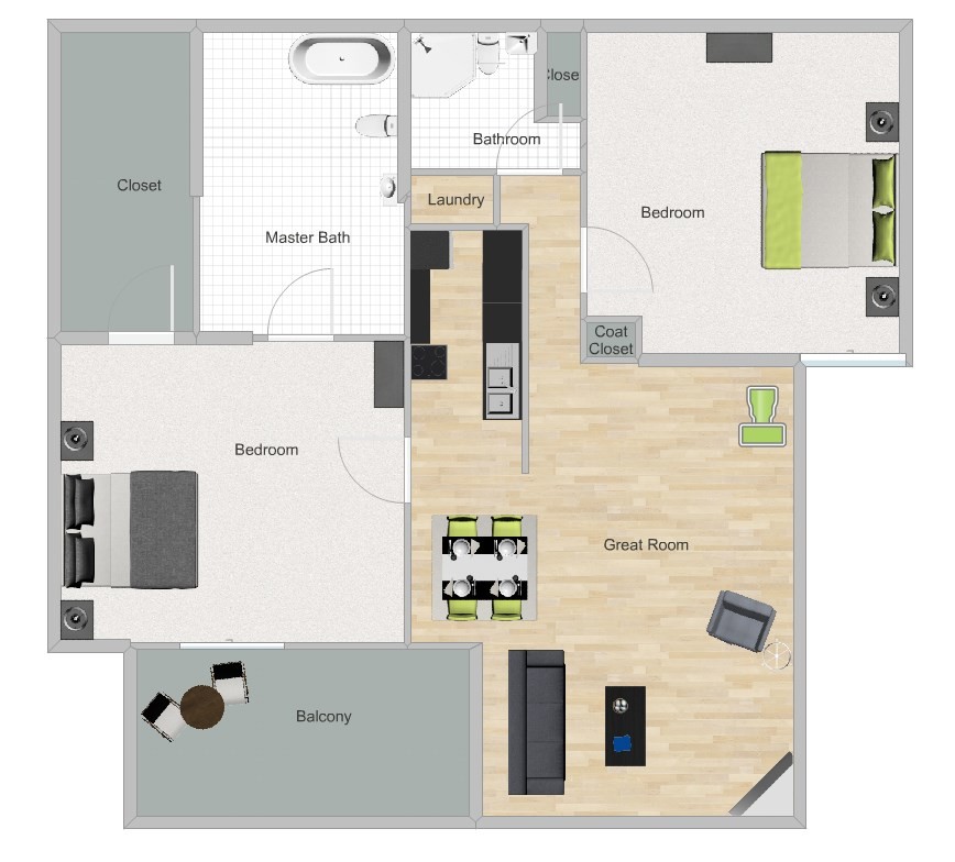 Floor plan - 908 Stockton Rdg