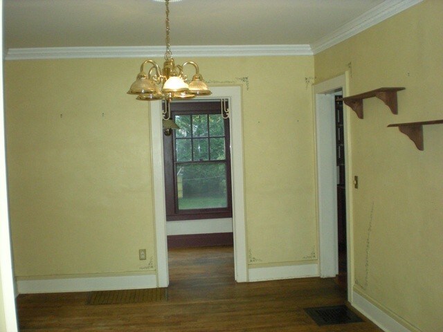 dining room looking into breakfast nook - 135 Roney Rd