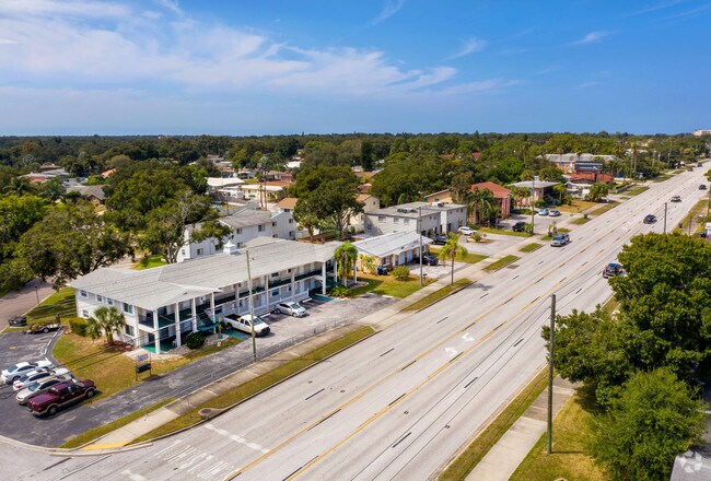 Aerial Photo - West Bay Apartments