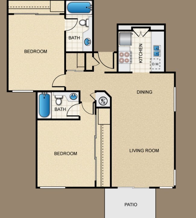 PLAN C - Emerald Court Apartment Homes