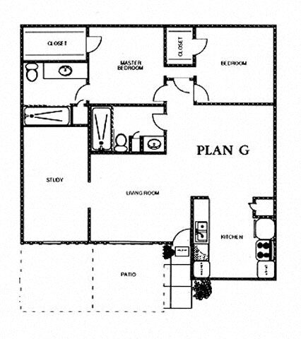 Floorplan - Braeswood Oaks Apartments