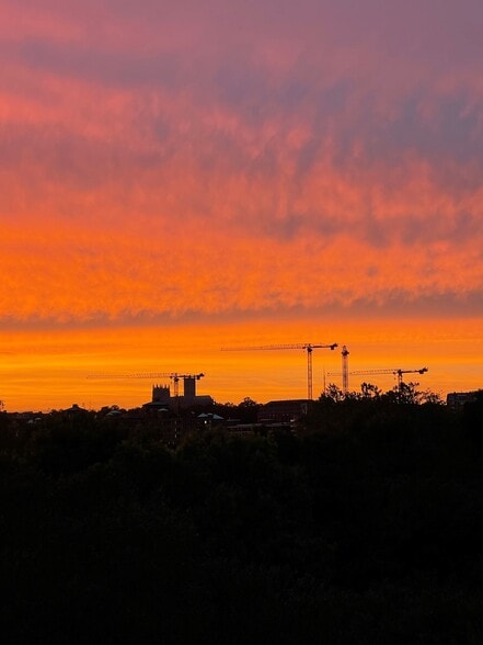 Sunset view from apartment - 2032 Belmont Rd NW
