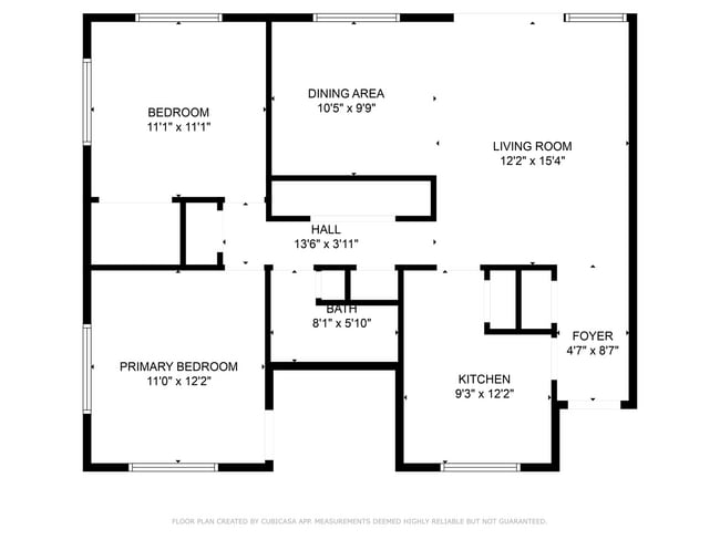 Floorplan - Monarch Apartments