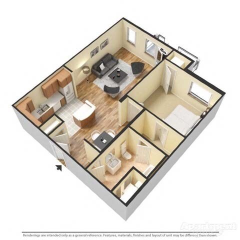 Floorplan - Glacier Valley at Reston Heights