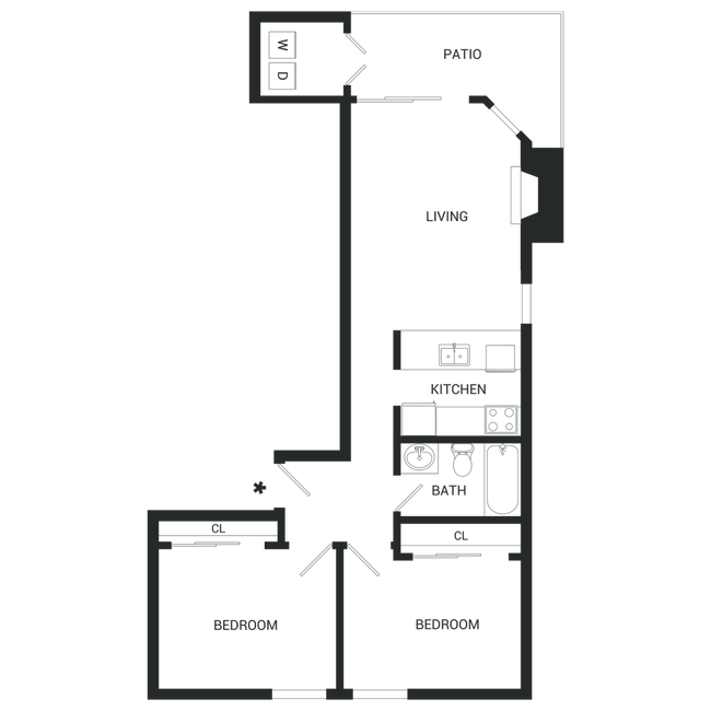 Floorplan - Mylo Apartment Homes