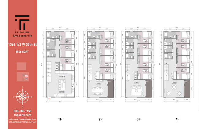 1362 1/2 - 1360 W 35th Student Housing