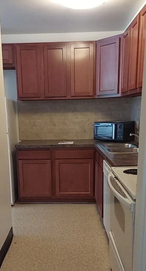 apt 110,209 Kitchen - Fuller Apartments