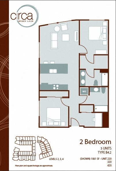 Floorplan - Circa Green Lake Apartments