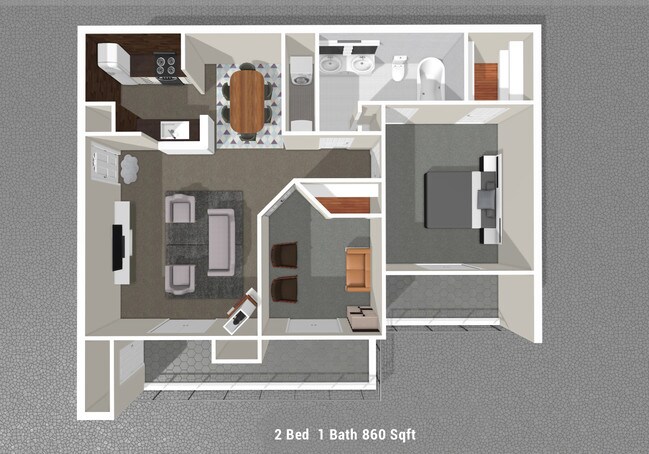 2 BED / 1 BATH - Legacy Park