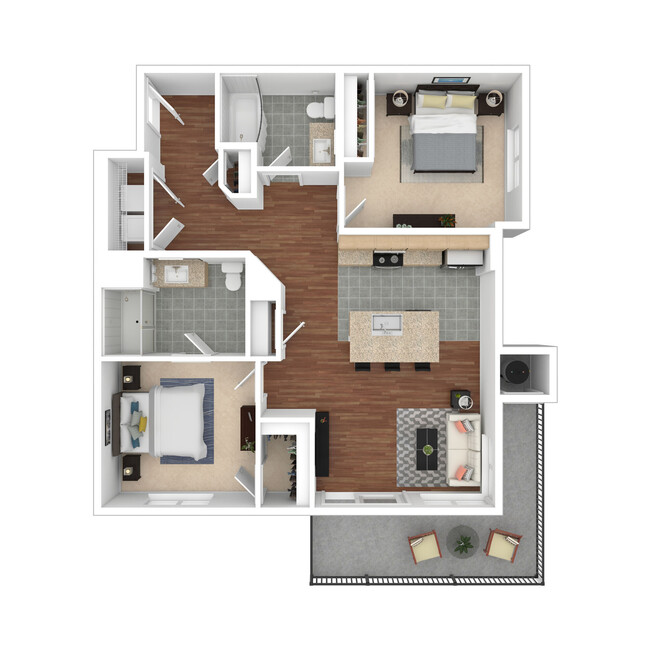 Floorplan - Calm at Northtowne