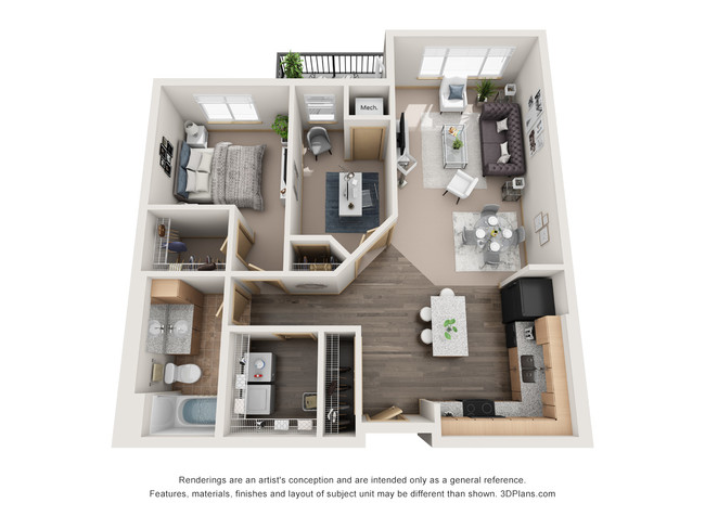 Floorplan - Sundance Apartments