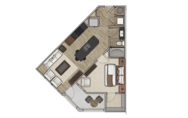 Floorplan - Messina Luxury Apartments