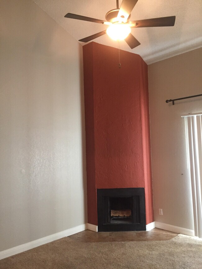 family room fireplace - 2938 N 61st Pl