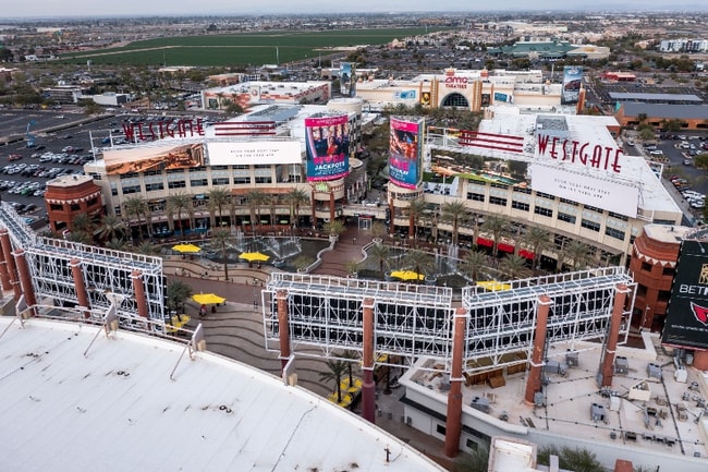 Aerial View of Westgate Entertainment District - 8924 W Solano Dr