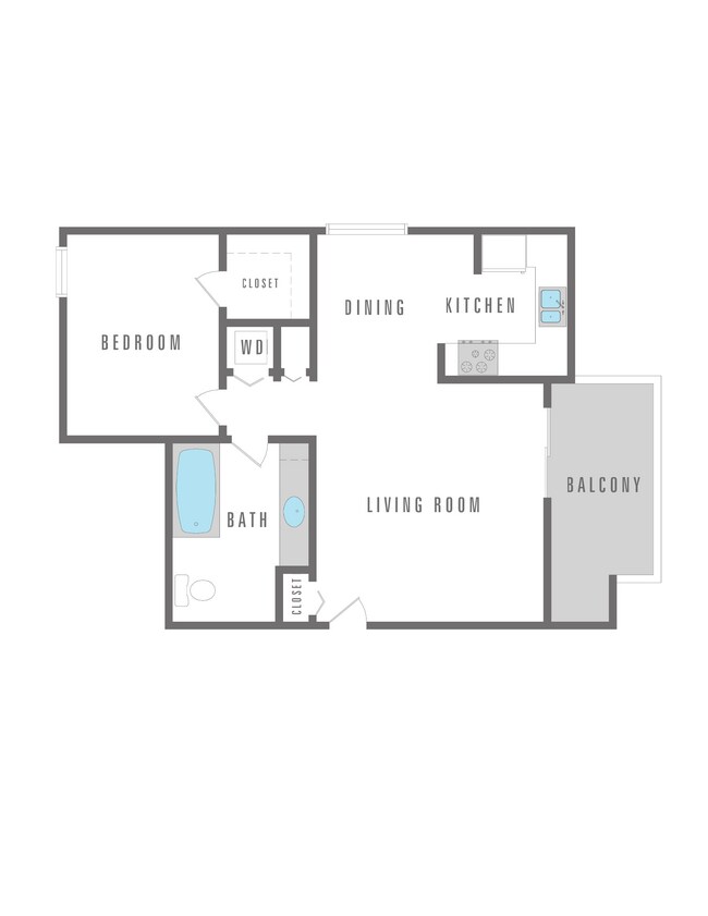1 Bedroom 1 Bath - Amber Ridge