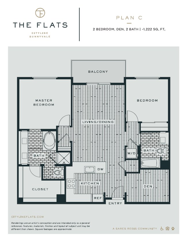 Floorplan - The Flats