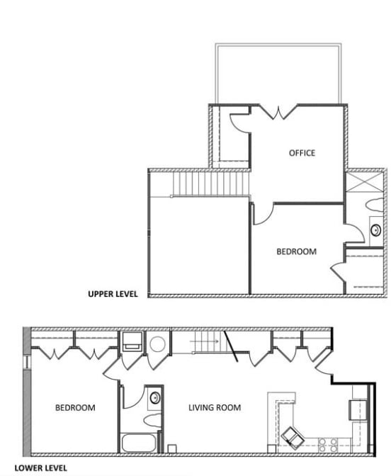 2BR/2BA - The Hancock Building