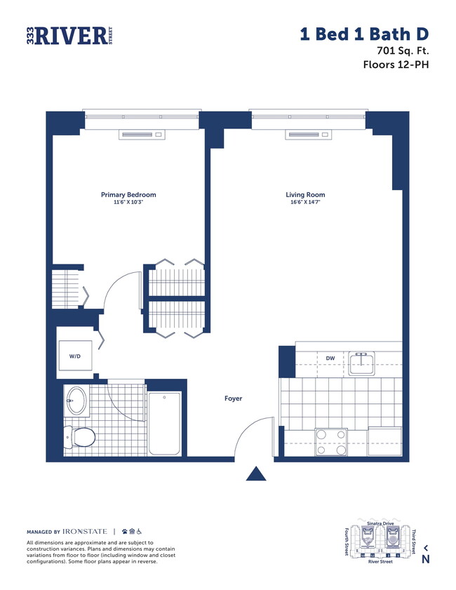 Floorplan - 333 River Street