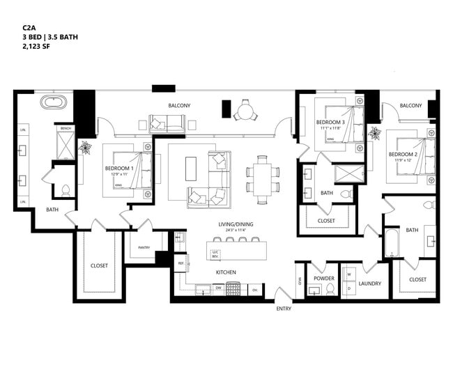 Floorplan - Bosque Residences