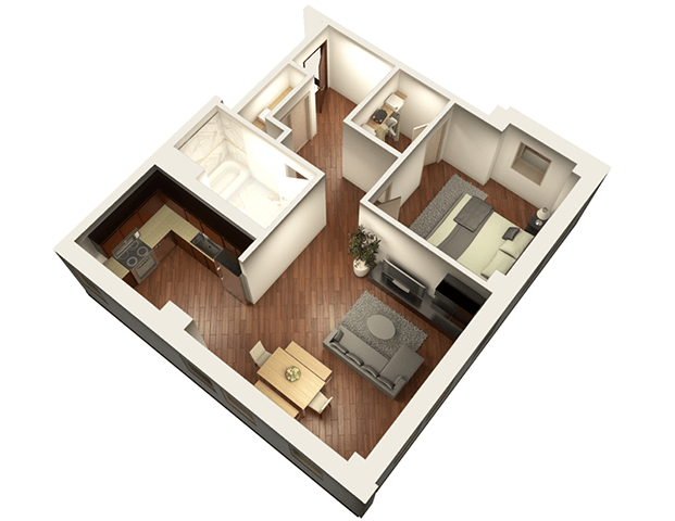 Floorplan - Somerset Place Apartments