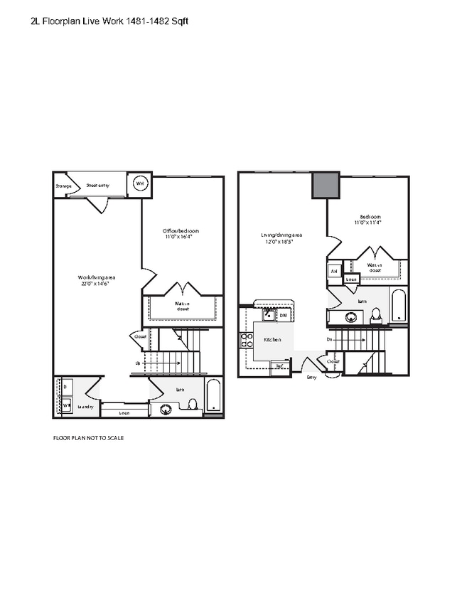 Floorplan - The Flats at Wheaton Station