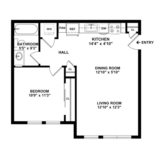 Floorplan - Bar Triangle