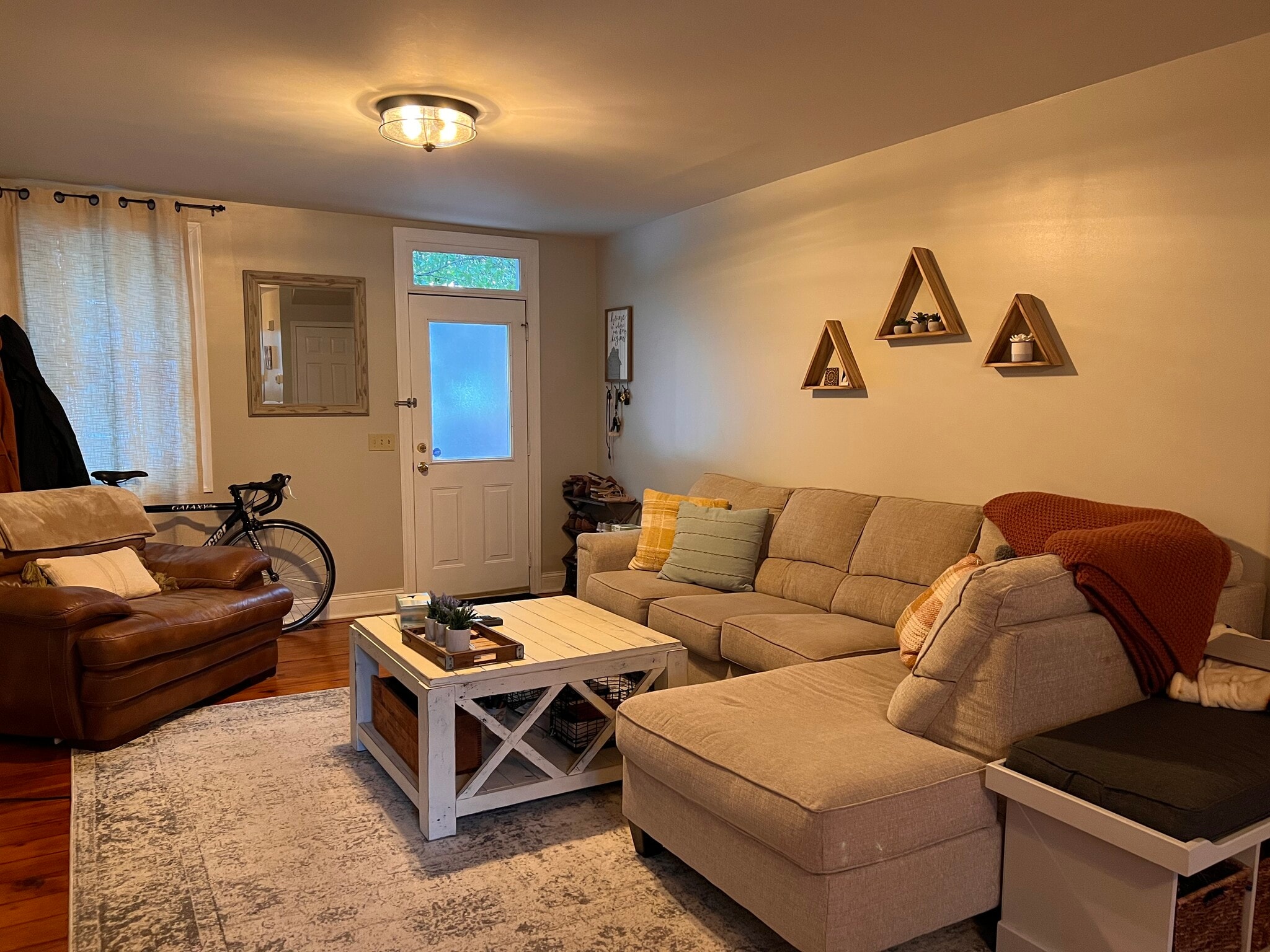 Living room and front entrance - 421 Boas St