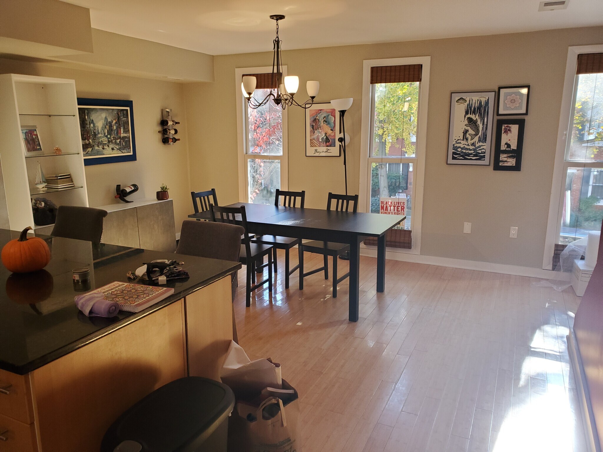 dining room off kitchen - 1429 Corcoran St NW