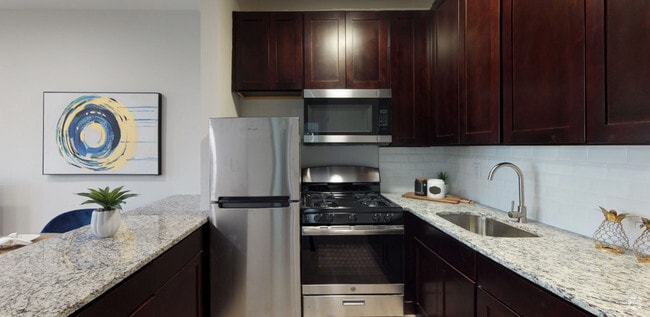 Kitchen - Rahway Arts Apartments