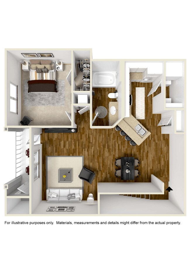 Floorplan - Audubon Park Apartment Homes