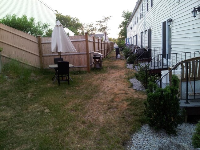 Back yard - 1237 Pawtucket Blvd