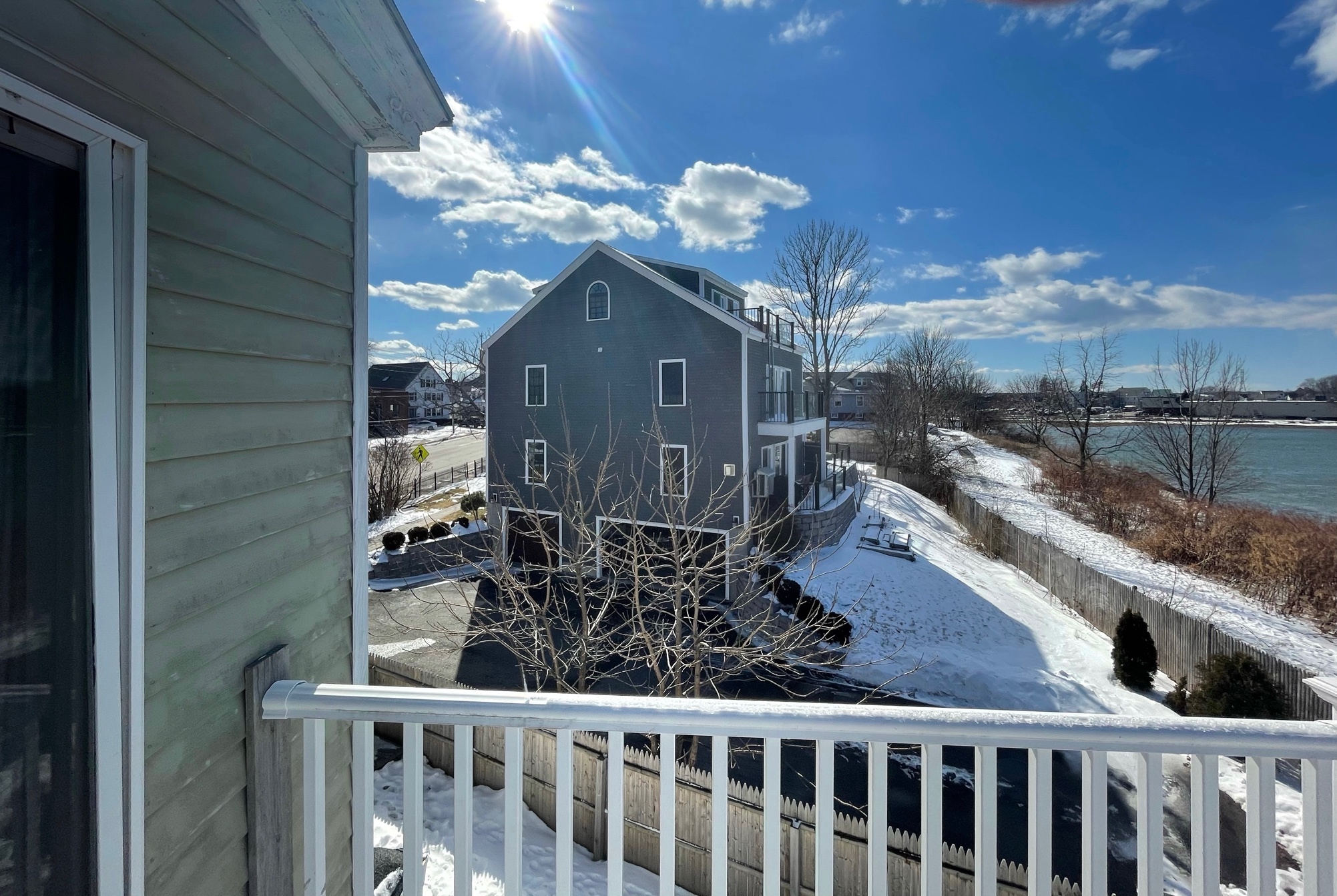 Unit 2 - deck view - 381 Broadway