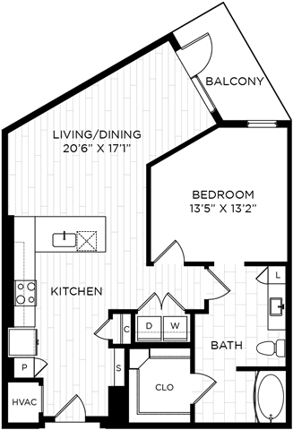 Floorplan - REVL on Lamar