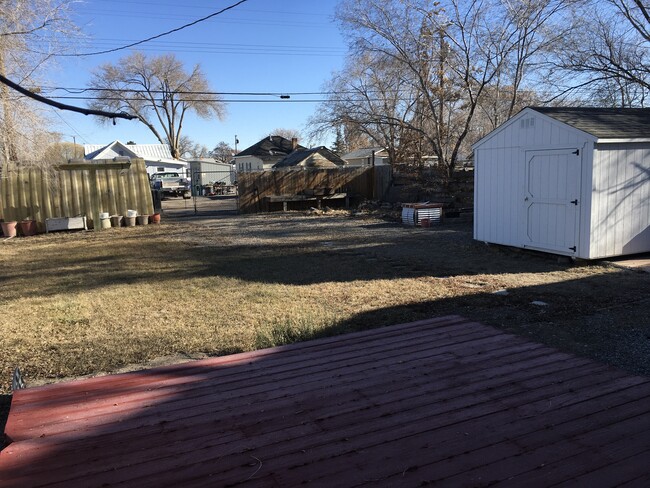 Backyard / Greenhouse / Storage Shed - 516 13th Ave N