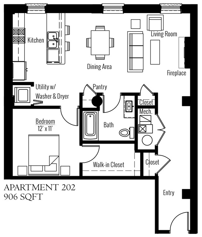 Floorplan - Turner Bros. Lofts