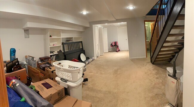 Basement living room - 389 N St SW
