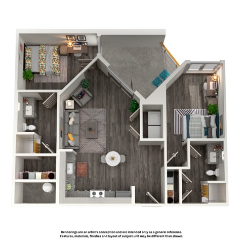 Catalyst B-2 Floorplan - Catalyst Midtown