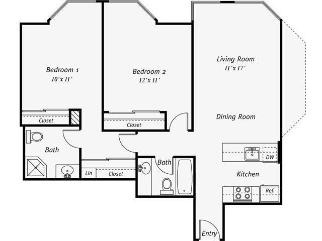 Floorplan - AVA Nob Hill