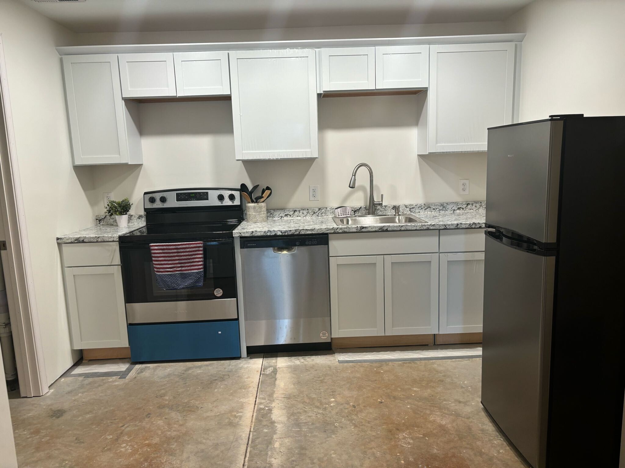 Lower level kitchen - 1110 Tolleys Ln