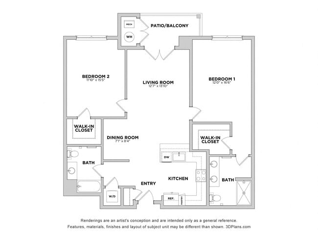 Floorplan - The Reserve at Pearl River