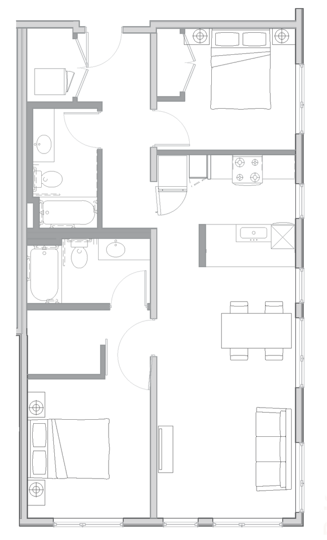 Floorplan - Uptown at Kirkland Urban