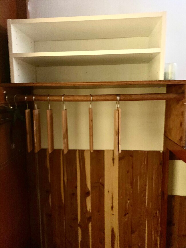Cedar-lined Walk-in closet - 306 17th St