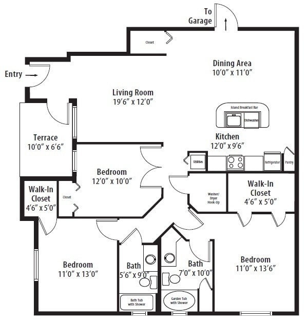 Floorplan - Springs at Live Oak