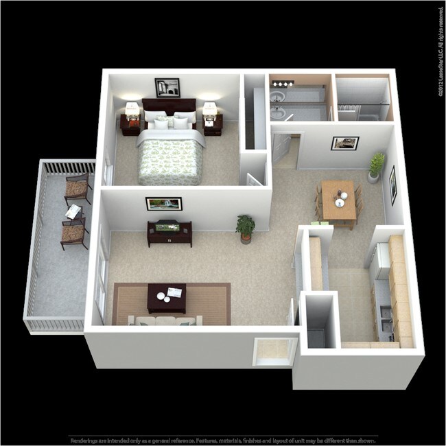 1BR/1BA - Fox Ridge