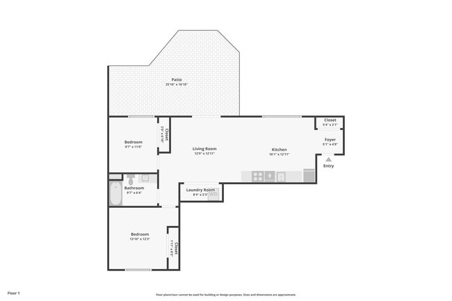 Floorplan - Highlander Apartments