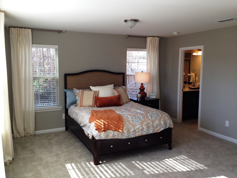 Master Bedroom Staged - 64 River Dell Townes Ave